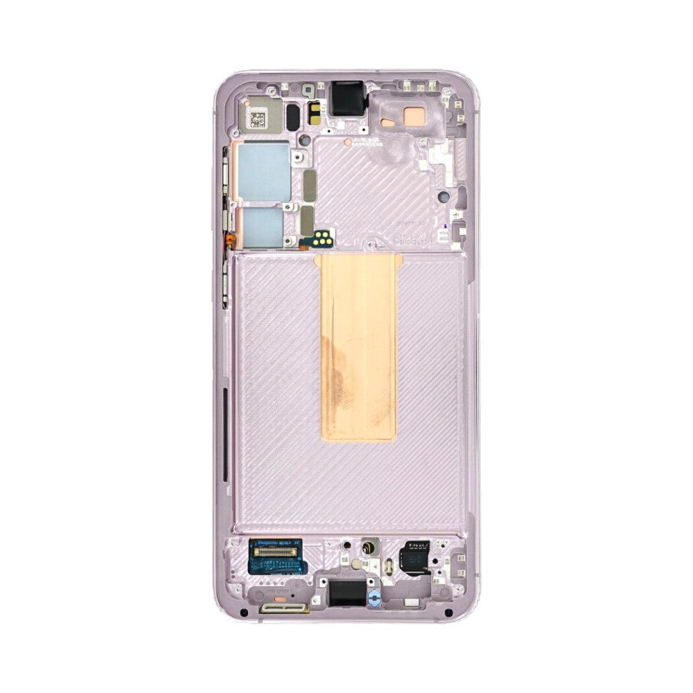 Samsung Galaxy S23 Plus S916B OLED Screen Replacement Digitizer with Frame GH82-30476D (Gold)-Lavender Samsung Galaxy S23 Plus S916B OLED Screen Replacement Digitizer with Frame GH82-30476D (Gold)-Lavender